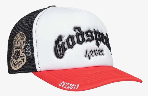 Godspeed Forever Limited Edition Foam Trucker Hat Black Red