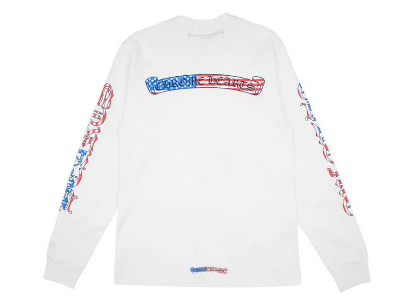 Chrome Hearts Matty Boy America L/S T-shirt White