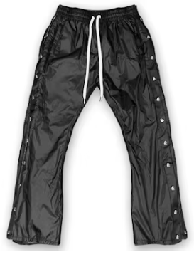 Hellstar Waxed Nylon Pants Black