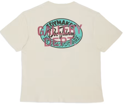 Gallery Dept. Dead Batteries Tee Antique White