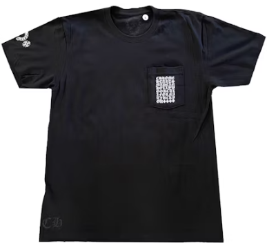 Chrome Hearts Multi Logo Pocket T-Shirt Black