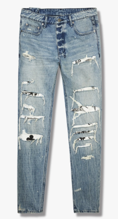 Ksubi Chitch Nowhere Authentik Trashed Jeans