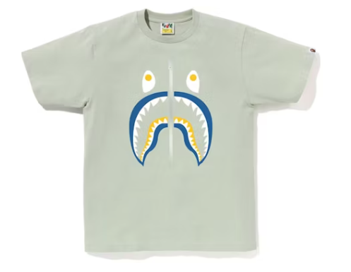 BAPE Colors Shark Tee (SS23) Green