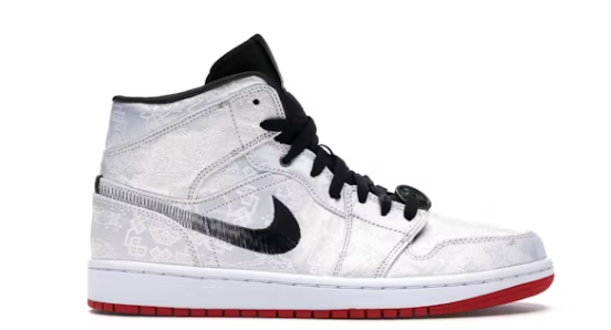 Jordan 1 Mid SE Fearless Edison Chen CLOT