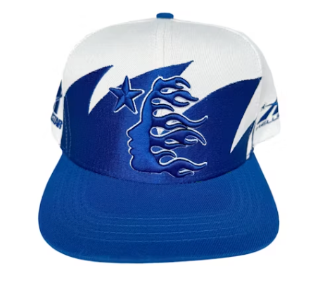 Hellstar Shark Teeth Snapback Royal Blue