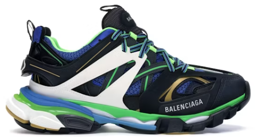 Balenciaga Track Green White Blue