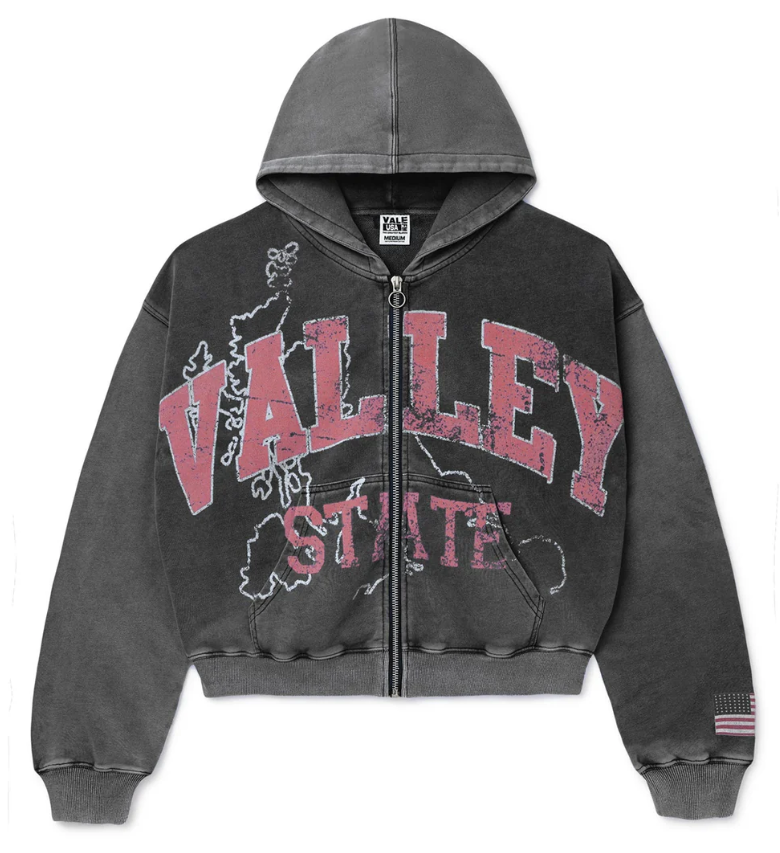 Vale Forever Alumni Zip Up Black