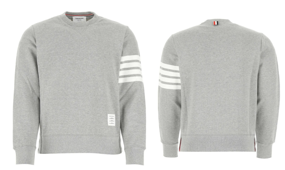 Thom Browne Engineered 4-Bar Jersey Sweatshirt