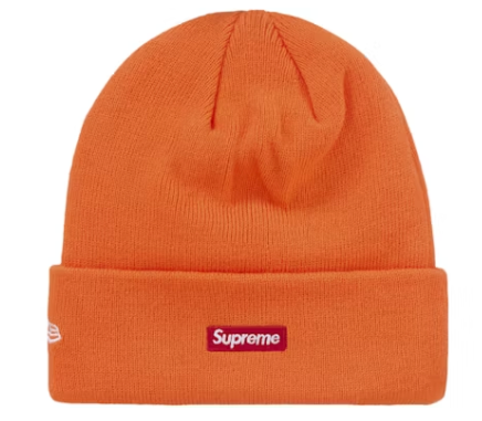 Supreme New Era S Logo Beanie (FW24) Orange