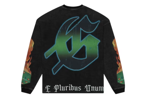 Godspeed Life's a Gamble L/S Thermal Tee Black Wash