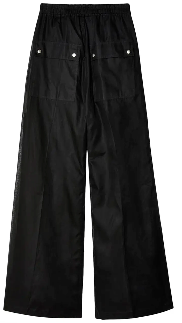Rick Owens Wide Bela Pants Black