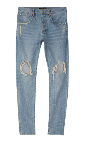 Purple Brand Slim Blowout Jean Blue