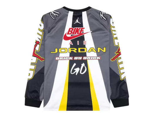 Jordan x Nigel Sylvester Bmx Jersey Iron Grey