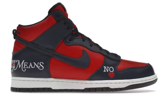 Nike SB Dunk High Supreme By Any Means Navy