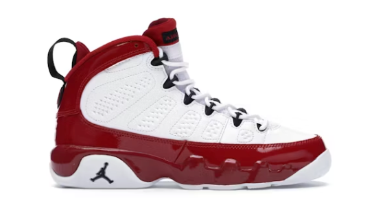 Jordan 9 Retro White Gym Red (GS)