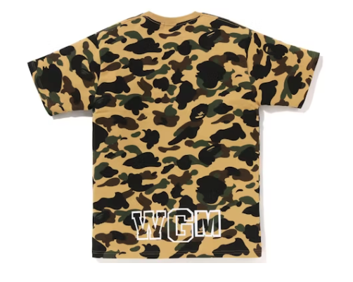BAPE 1st Camo Shark Tee (SS23) Yellow