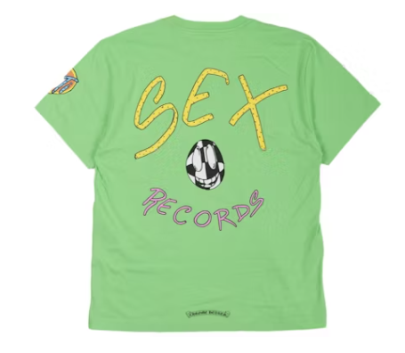 Chrome Hearts Matty Boy Sex Records T-shirt Citrus