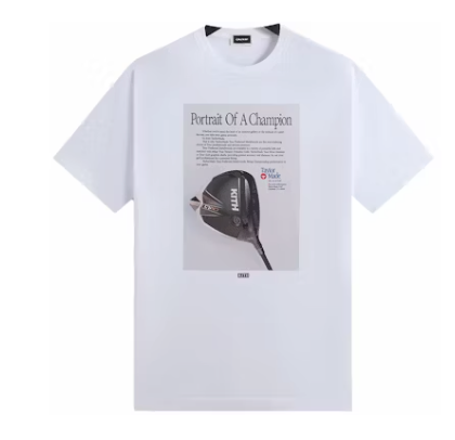 Kith TaylorMade Champion Vintage Tee White