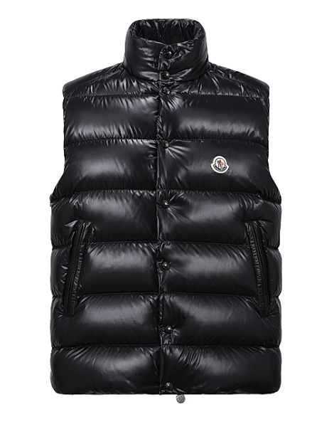 Moncler Tibb Down Vest Black