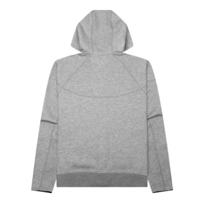 Nike Sportswear Tech Fleece Windrunner Full Zip Hoodie (FW24) Dark Grey Heather/Black