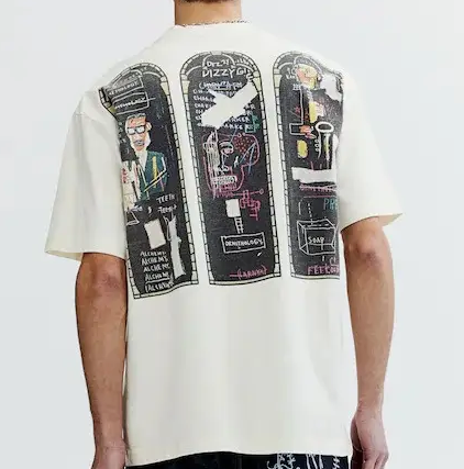 Who Decides War H&M Basquiat Windows T-Shirt