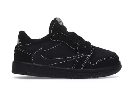 Jordan 1 Retro Low OG SP Travis Scott Black Phantom (TD)