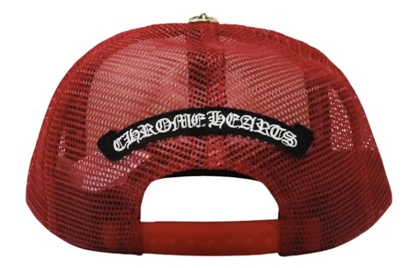 Chrome Hearts King Taco Trucker Hat Red/White
