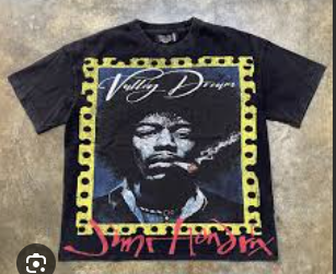 Vale Forever Jimi Hendrix T-shirt Black