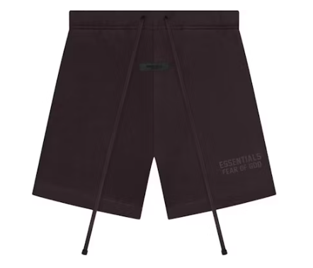 Fear of God Essentials Sweatshort Plum
