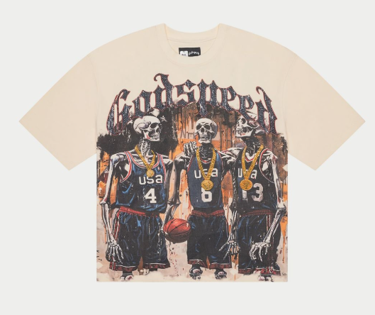 Godspeed Dream Team T-Shirt Bone