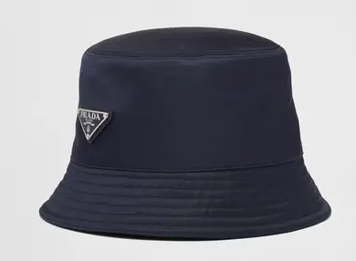Prada Re-Nylon Bucket Hat Navy