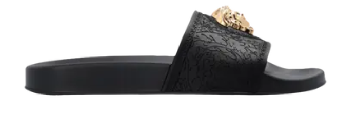 Versace Palazzo Medusa Pool Slide Black