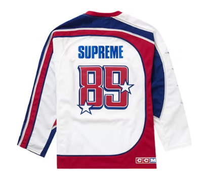 Supreme CCM All Stars Hockey Jersey White
