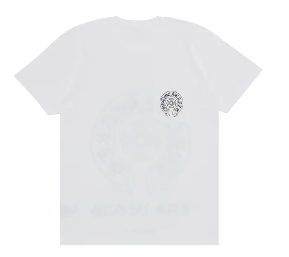 Chrome Hearts Las Vegas Exclusive Horseshoe T-Shirt White