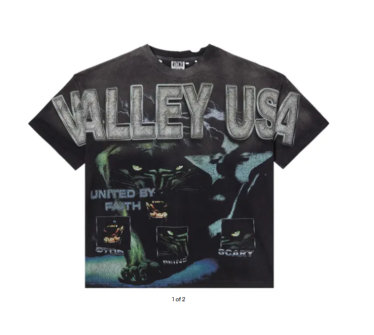 Vale Forever Faith Bling Tee Black