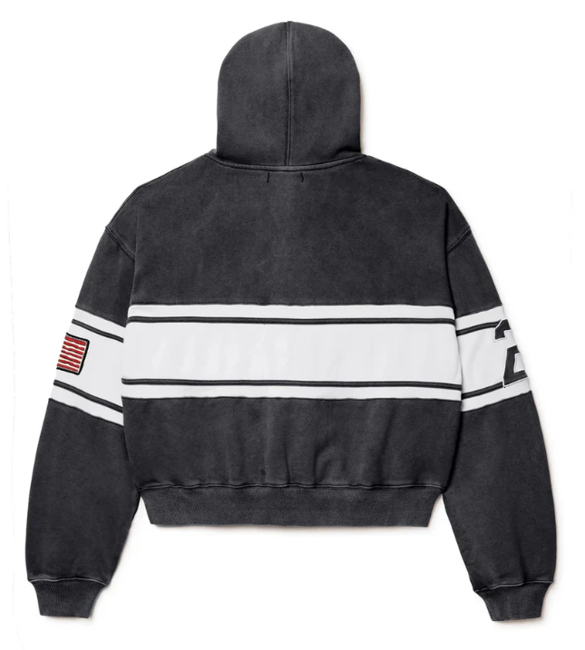 Vale Forever Cursive Zip Up Hoodie