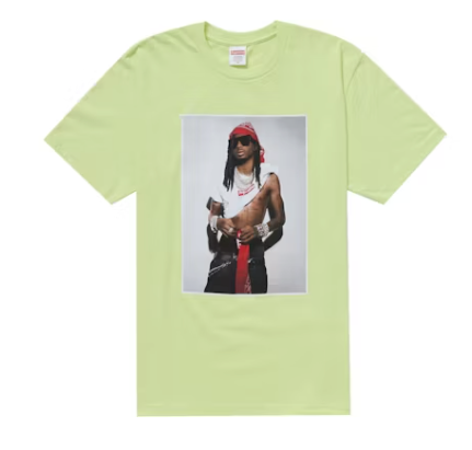 Supreme Playboi Carti Tee Pale Green