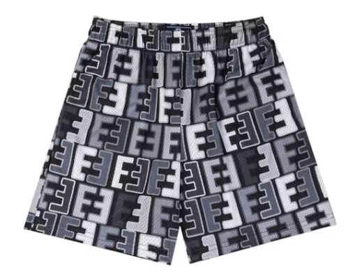 Eric Emanuel EE Pattern Basic Short Black/White/Grey