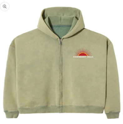 GV Gallery Raspberry Hills OG Casamigo Zip-Up Hoodie Green