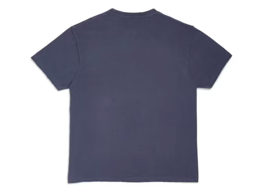 Gallery Dept Logo Hand Painted T-Shirt Navy