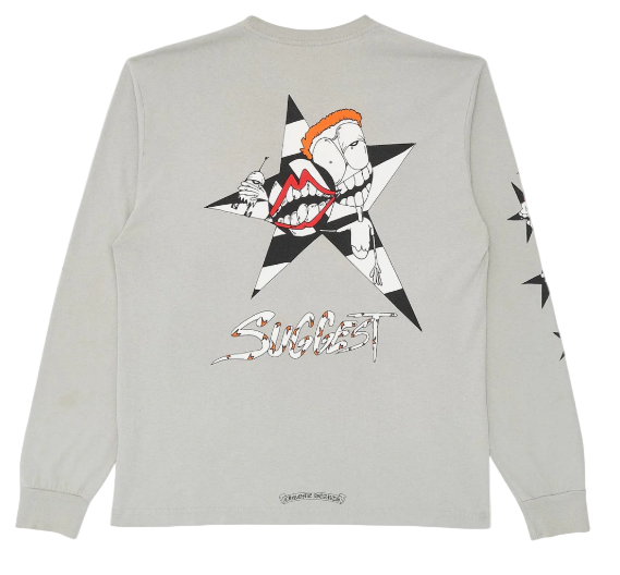 Chrome Hearts Matty Boy Suggest Longsleeve Grey