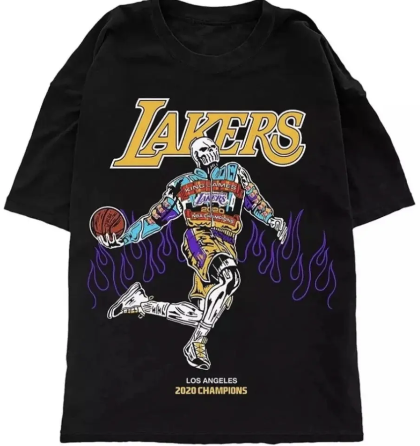 Warren Lotas Lakers 2020 Champions T-shirt