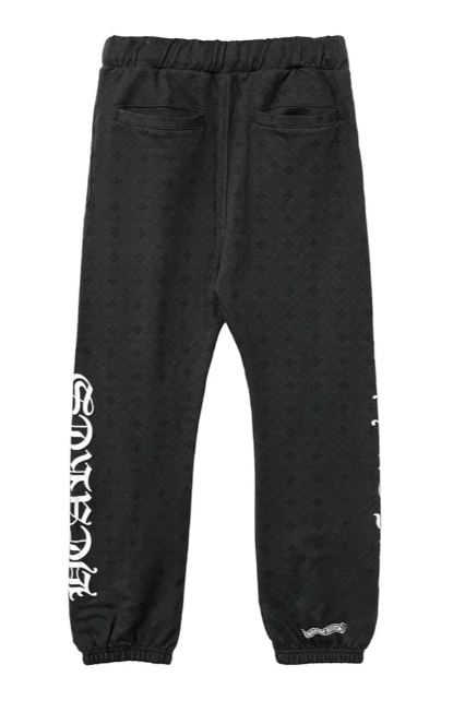 Chrome Hearts All Over Monogram Horseshoe Logo Sweatpants