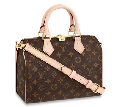 Louis Vuitton Speedy Bandouliere Monogram 25 Brown