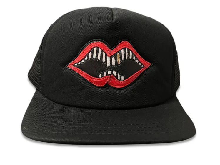 Chrome Hearts Matty Boy Chomper Patch Trucker Hat Black