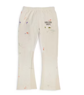 Gallery Dept Flare Sweatpants Cream