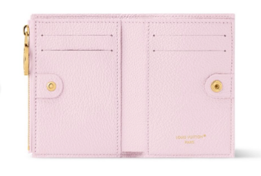 Louis Vuitton Lisa Wallet Snowy Pearl Monogram Empreinte Leather