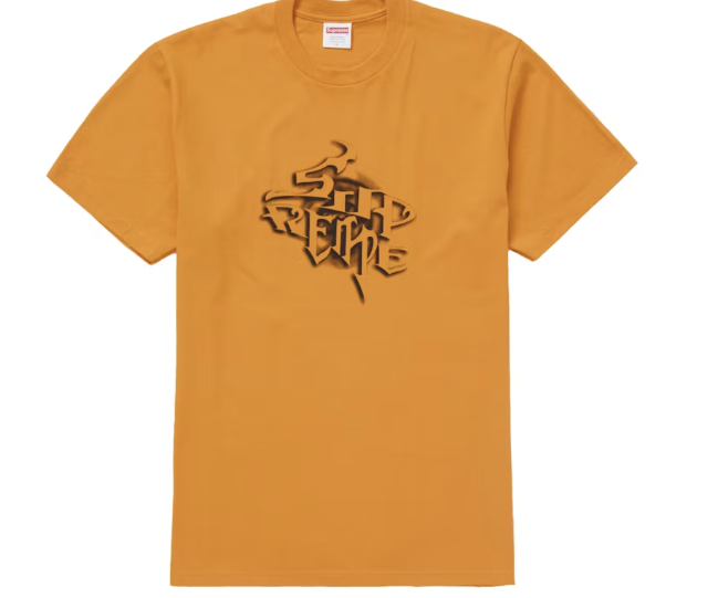 Supreme Smoke Tee (FW24) Orange