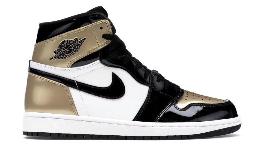 Jordan 1 Retro High NRG Patent Gold Toe