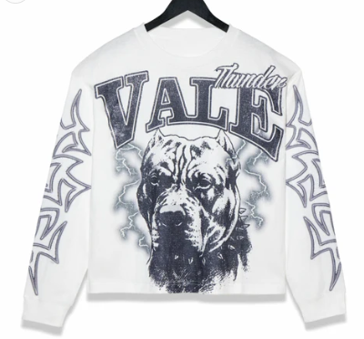 Vale Mad Dog Thermal Longsleeve White